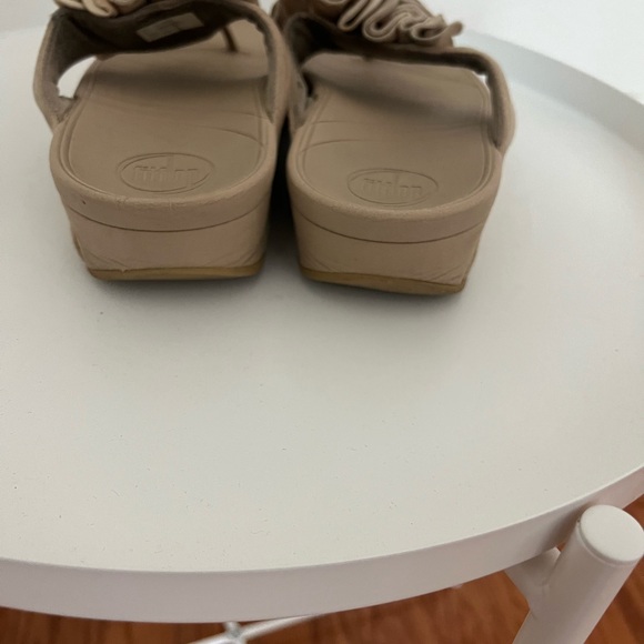 Fitflop Tan Ruffle Sandals - Picture 6 of 8